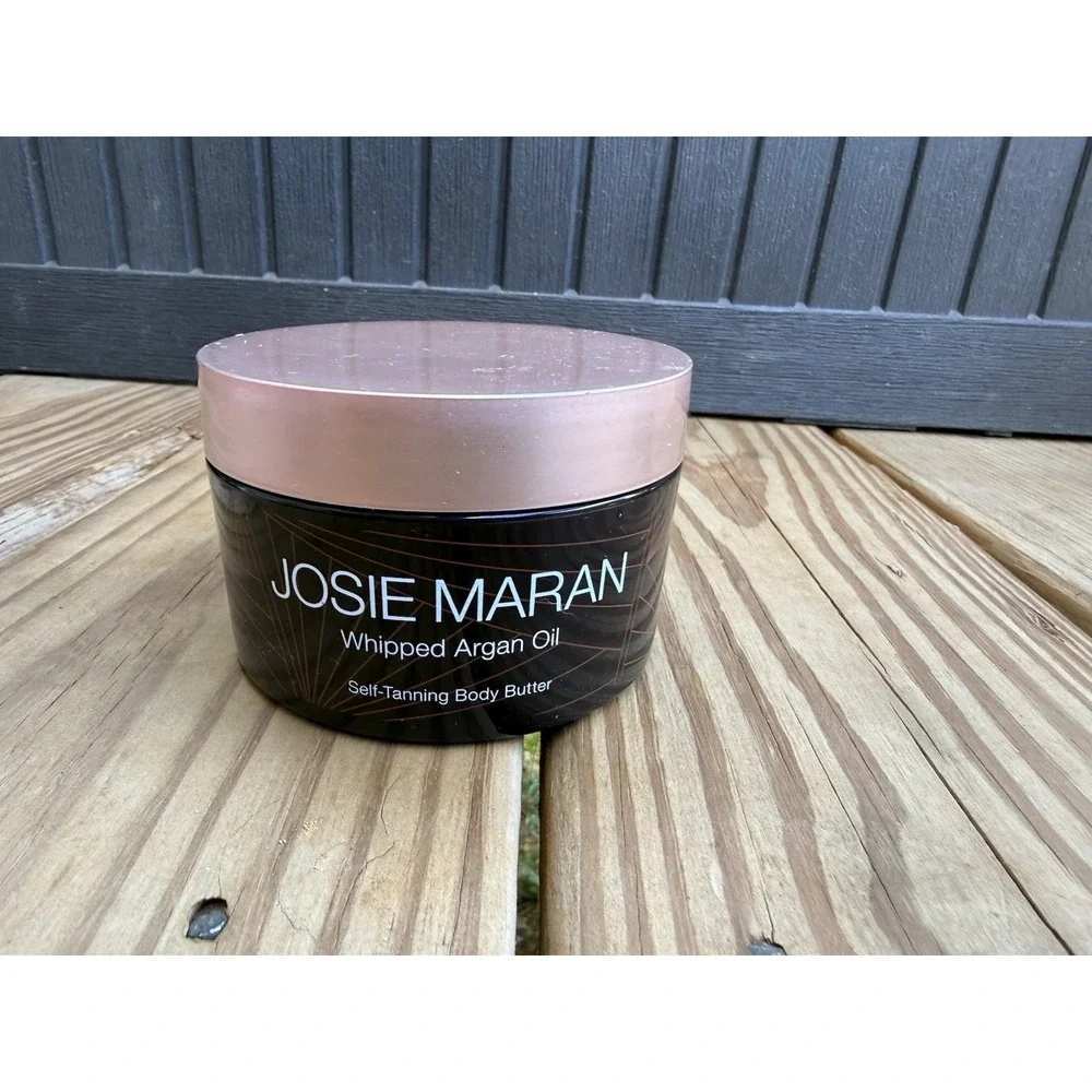 Josie Maran Whipped Argan Oil Self Tanning Body Butter Vanilla Caramel 7.7oz